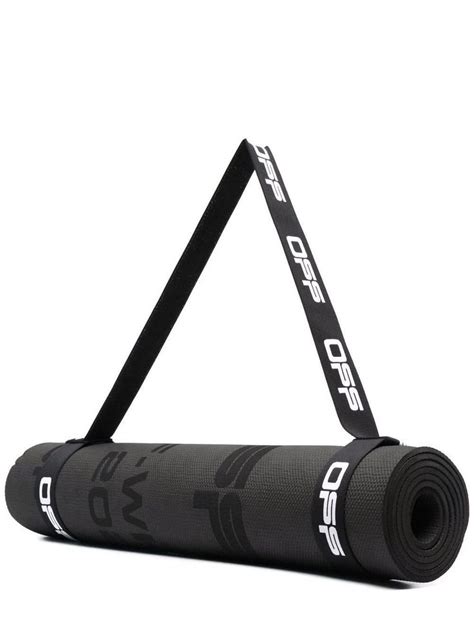 White/black Yoga Mat 